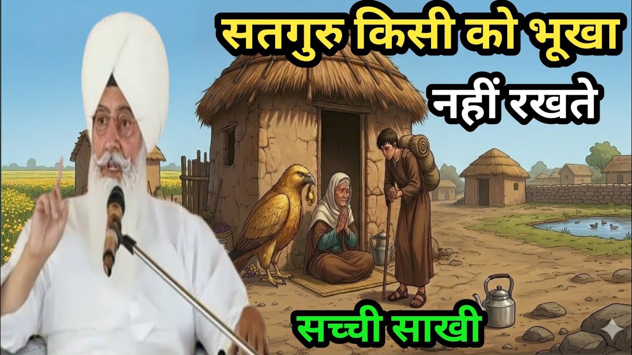 सतगुरु किसी को भूखा नहीं रखते सच्ची साखी||Radha Soami sakhi