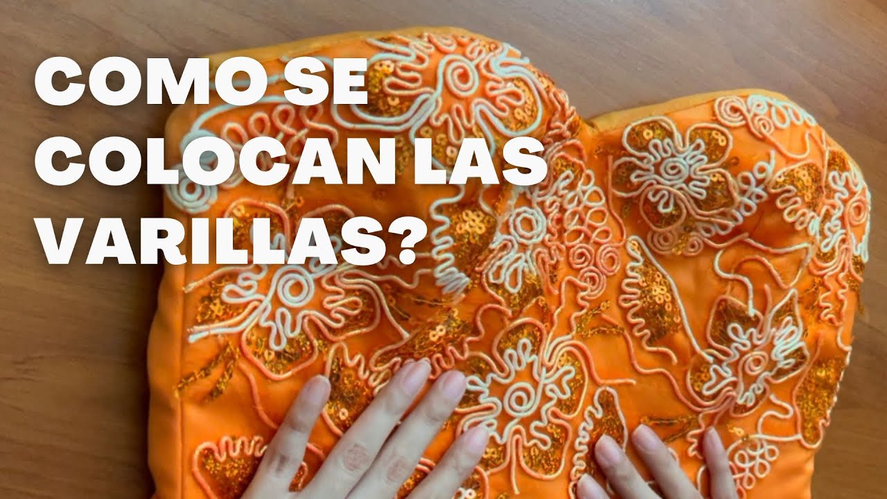 ✅COMO PONER VARILLAS EN VESTIDOS DE ALTA COSTURA