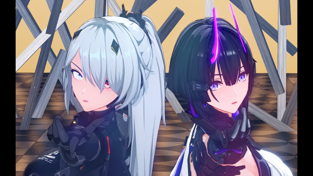 【Aether Gazer MMD／4K／60FPS】Kuninotokotachi & Tsukuyomi【Conqueror】