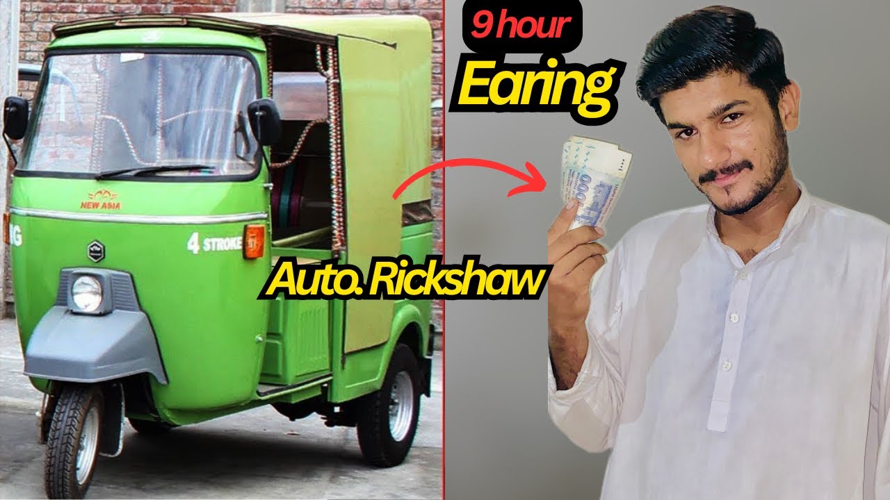 Online auto rickshaw earing 9 hour indrive and Yango-in Lahore city ❤️❤️❤️