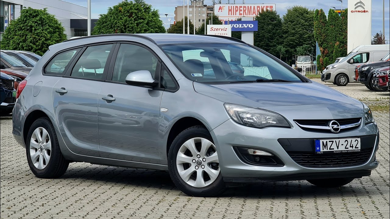 2015 Opel Astra J Sports Tourer Enjoy 1.4 100HP Silver Lake Metal