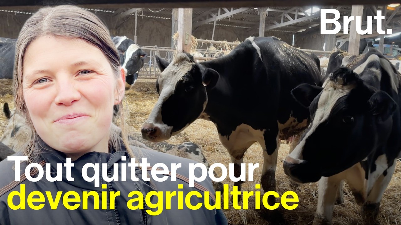 En reconversion professionnelle, Fiona apprend à gérer une ferme