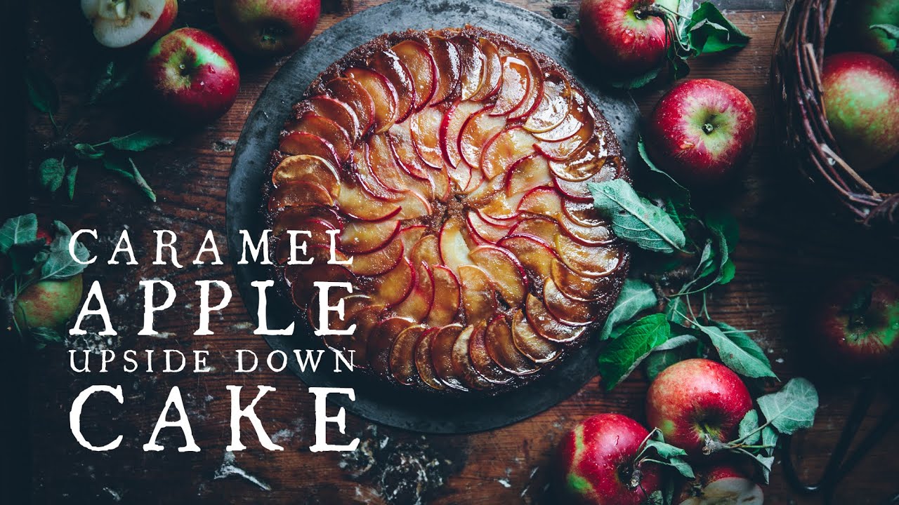 Caramel Apple Upside Down Cake