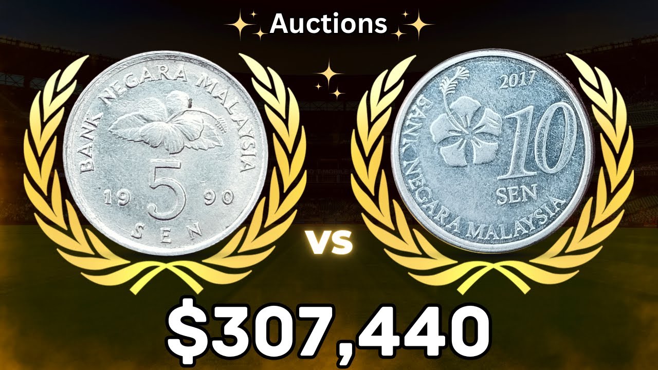 Collectors Are Watching These Coins | 5 Sen 1990 vs 10 Sen 2017 | Coin Spyder