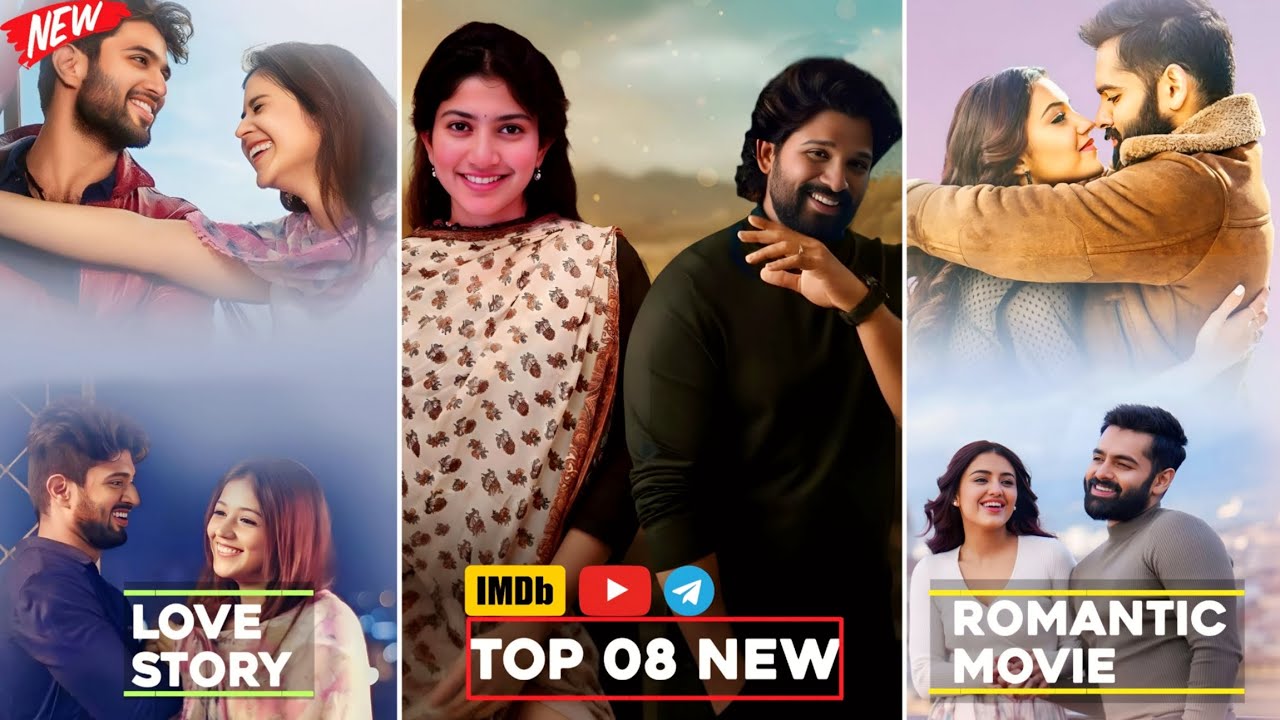 Top 8 South Love Story Movies In Hindi Dubbed 2026 | Best Love Story Movies
