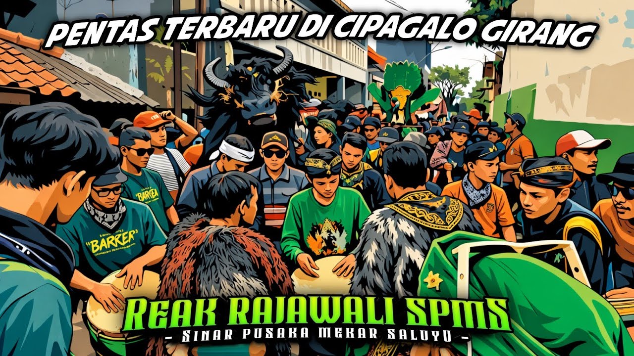 Pentas terbaru dicipagalo girang💥Reak Rajawali Spms🔥BALADNA MANG IPIN