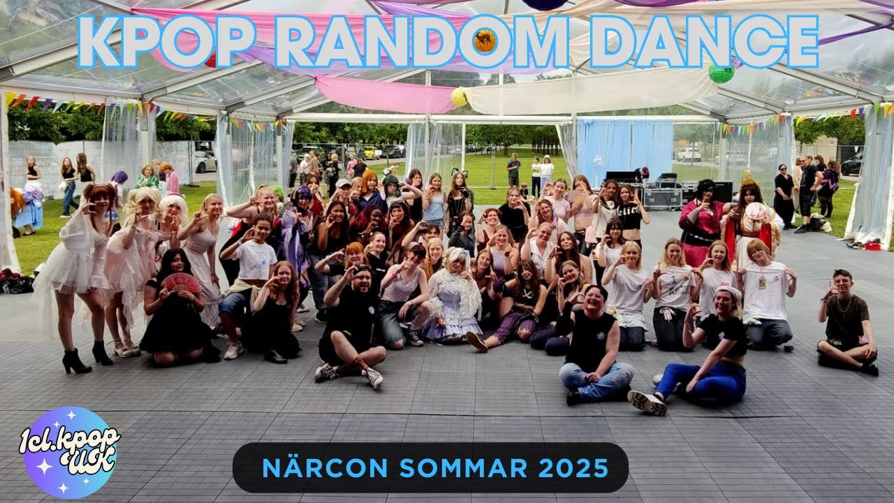 RANDOM PLAY DANCE | IN PUBLIC | NärCon Sommar 2025 - Sweden | K-POP & T-POP
