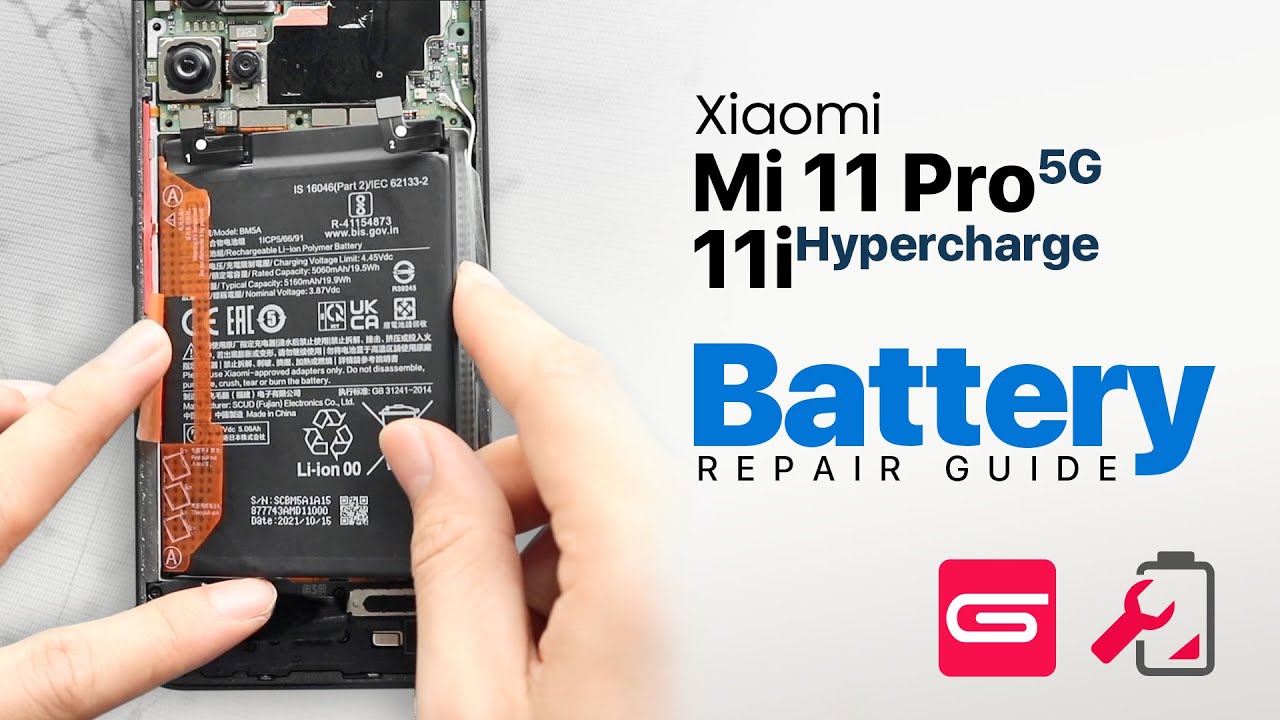 Xiaomi Redmi Note 11 Pro 5G | Mi 11i Hypercharge Battery Replacement BM5A
