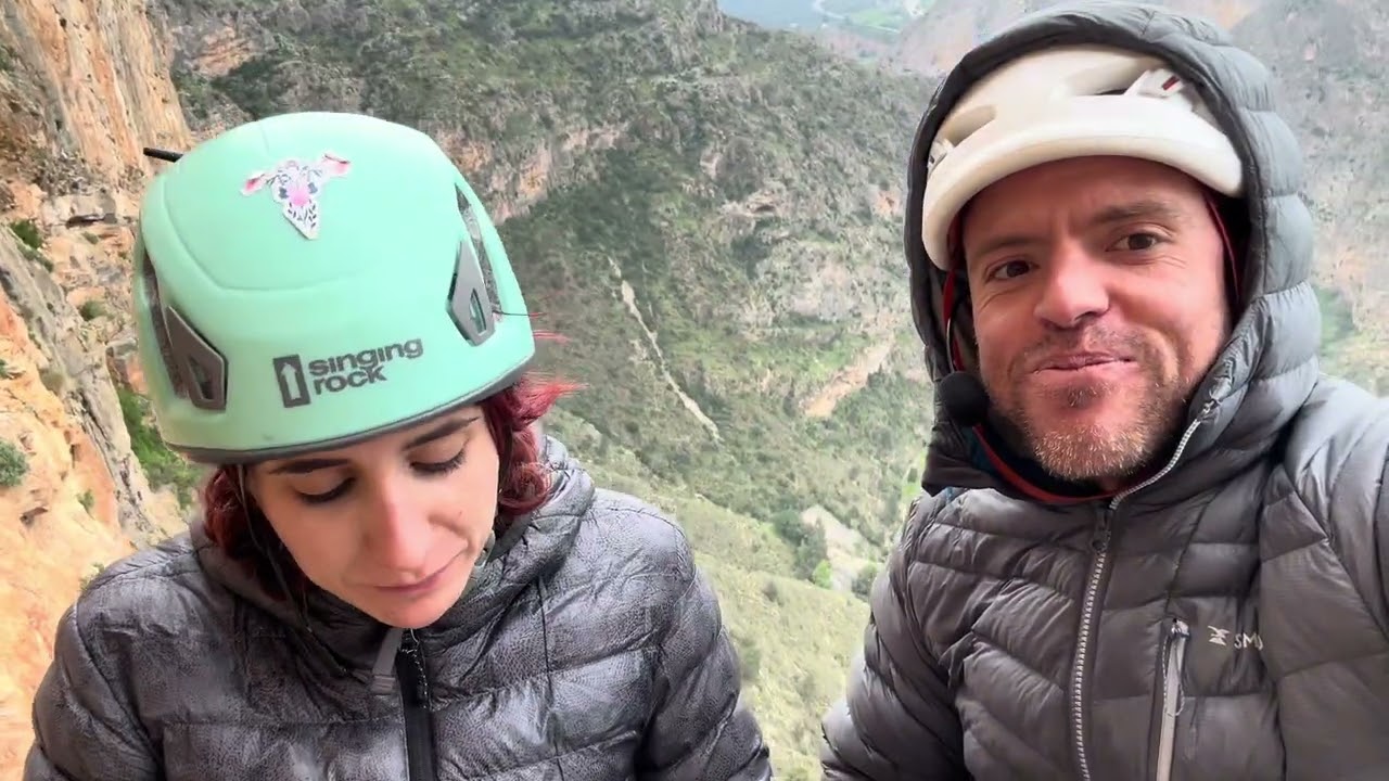Escalada Granada: Escalada guiada de la vía Pandemonium con @Filoclimb 