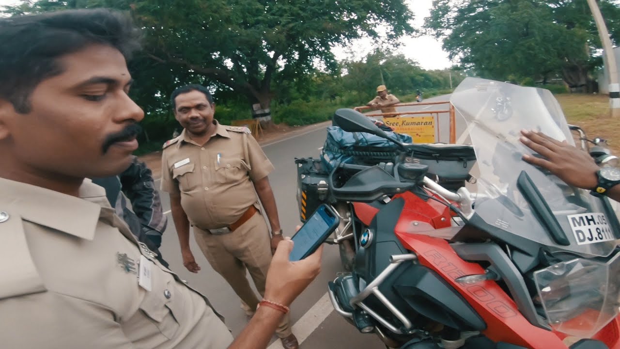 TAMIL NADU POLICE STOPPED ME FOR THISSS!!! | DAY 7 PART 2 | SOUTH INDIA RIDE