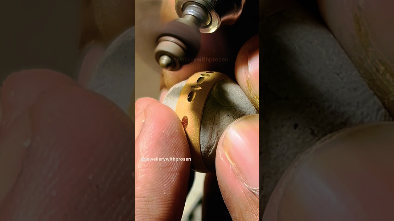Thumb Ring || Gold Thumb Ring || Gold Thumb Ring Design Making || Sonar Thumb Ring ❤️💍👍 #shorts