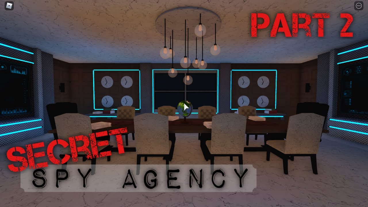 Secret Spy Agency - Bloxburg Speedbuild Part 2
