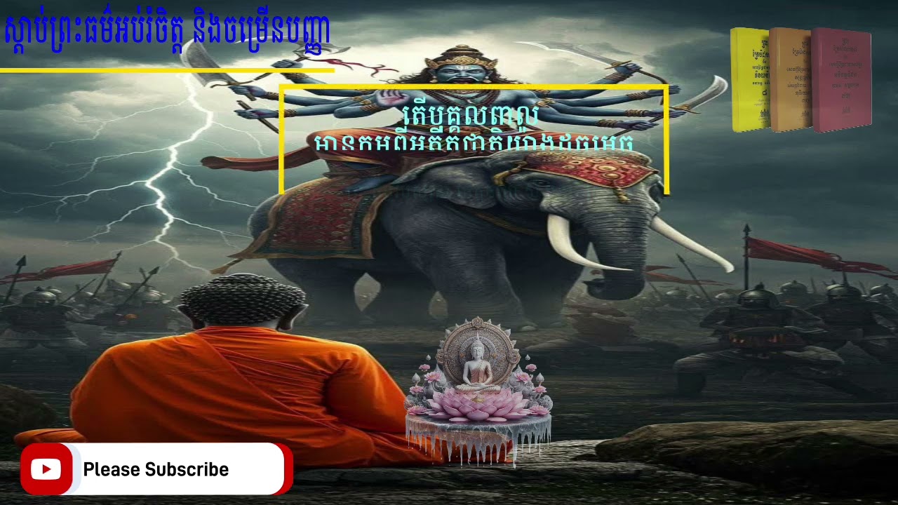 តើបុគ្គលពាល មានកម្មពីអតីតជាតិយ៉ាងដូចម្តេច ព្រះធម្មវិបស្សនា កេតុធម្មោ សំ ប៊ុនធឿន