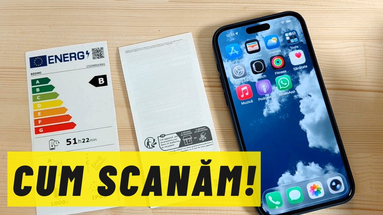 Cum SCANĂM pe iPhone