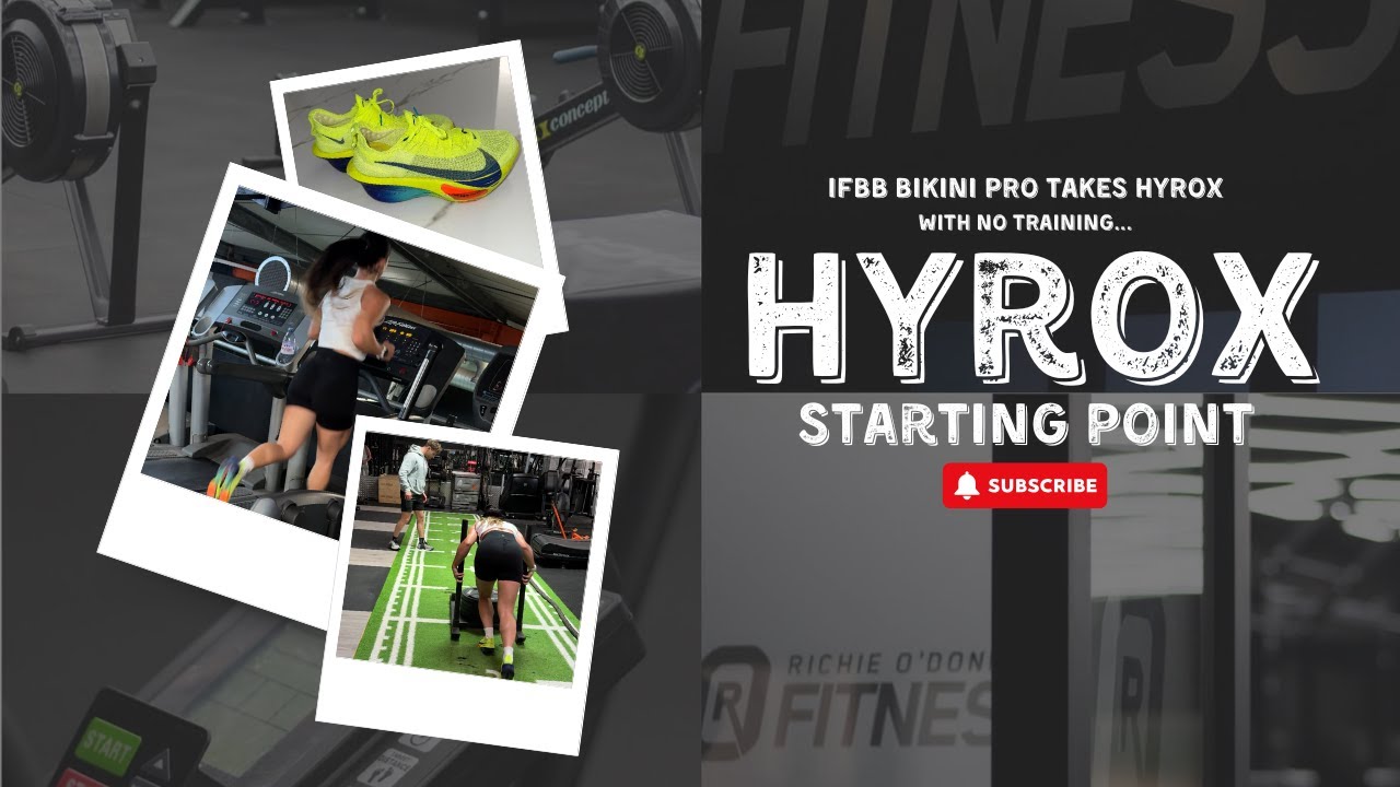 IFBB Bikini Pro's first attempt at Hyrox with no training...