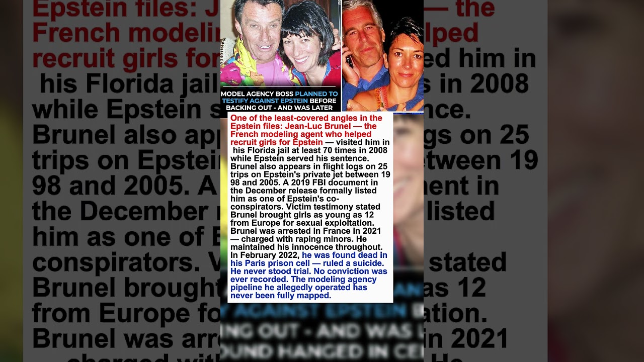He Visited Epstein in Jail 70 Times. Was Listed as a Co-Conspirator. Died in Prison Before #shorts