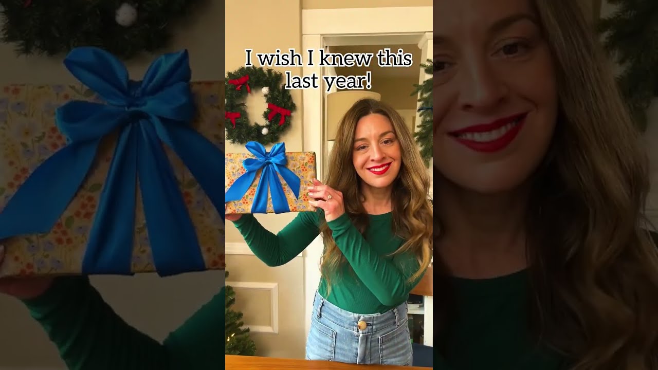 Genius Holiday Gift Wrapping Tips! 🎁