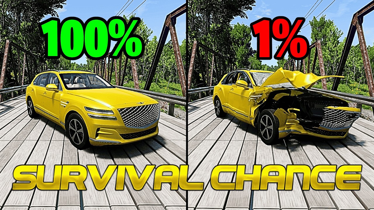 Realistic Survival Chance Crashes #266 | BeamNG.drive