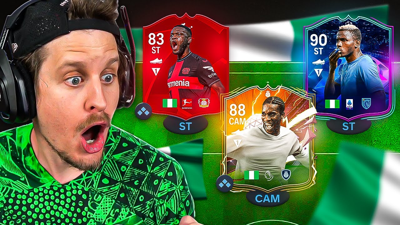 I Built The BEST Nigerian Squad In FC 24!!