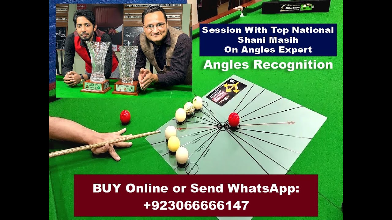 National Player of Paksitan, Angle Expert Session With Shani Masih & others @AQSnooker 2024