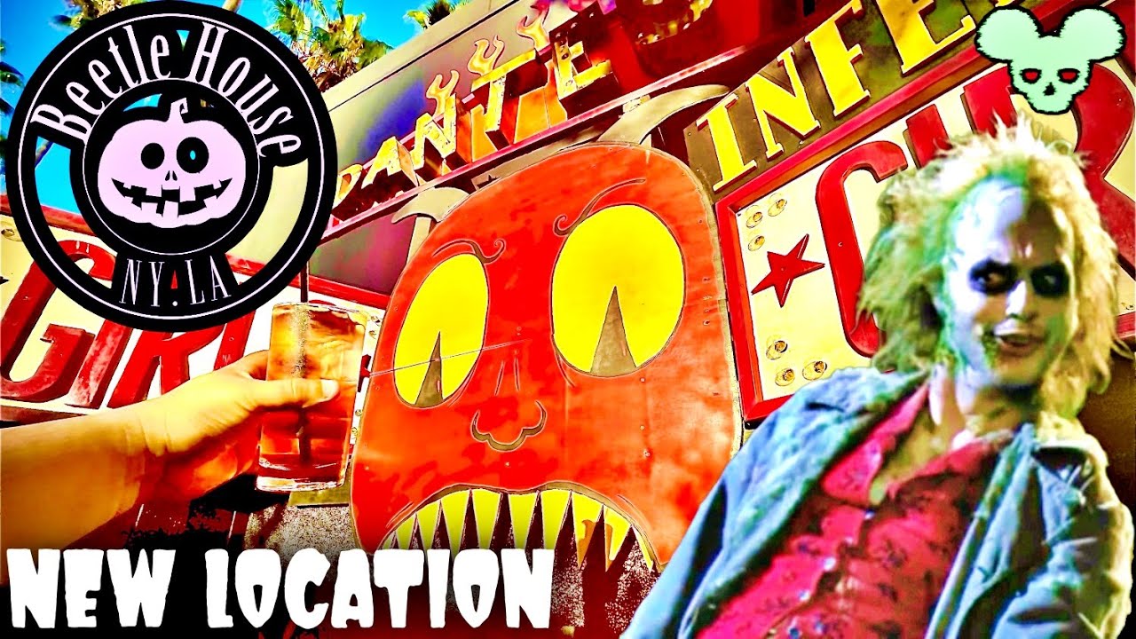 Everyday is Halloween at the Beetle House LA New Location Preview. A Tim Burton Themed Bar!