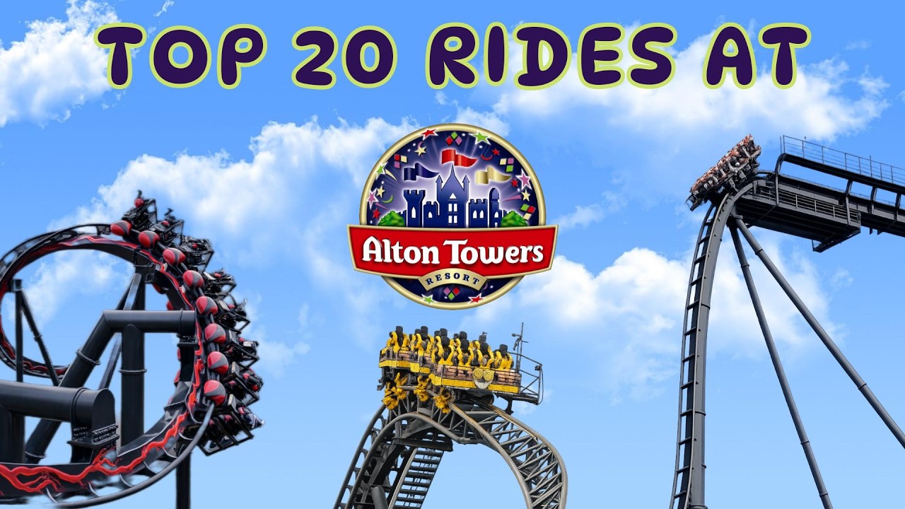 Top 15 Rides at Alton Towers !!