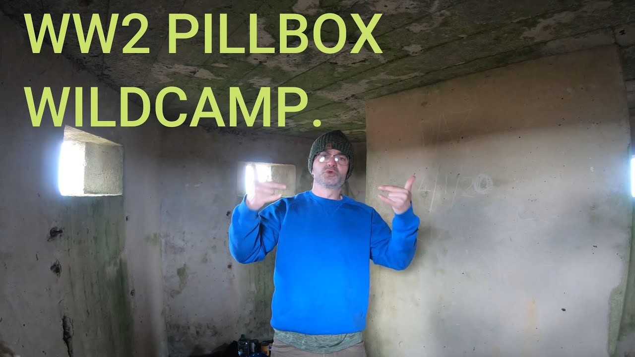 WW2 PILLBOX wildcamp,near Harwood forest.