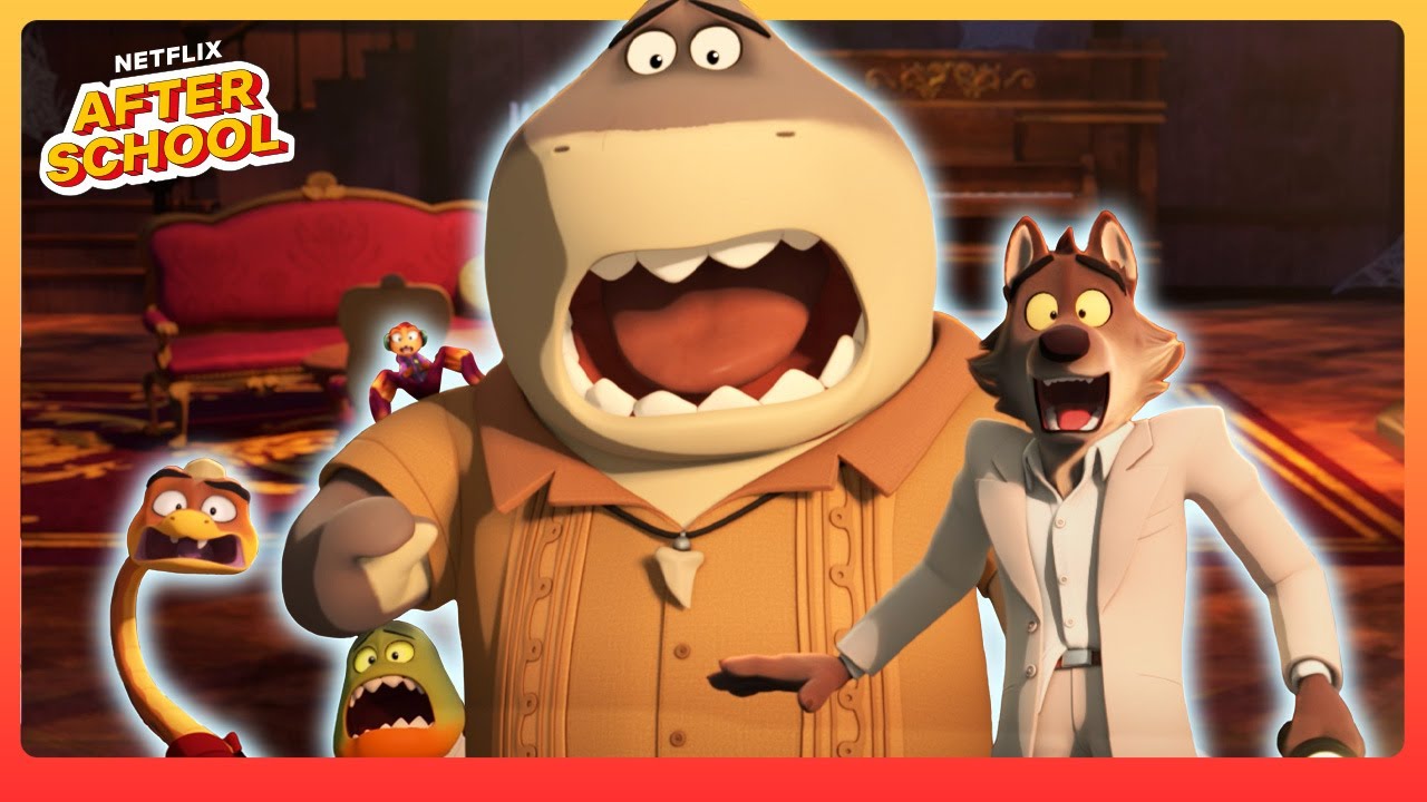 Scary’s Spooky Mansion ESCAPE 👻 The Bad Guys: Haunted Heist | Netflix After School