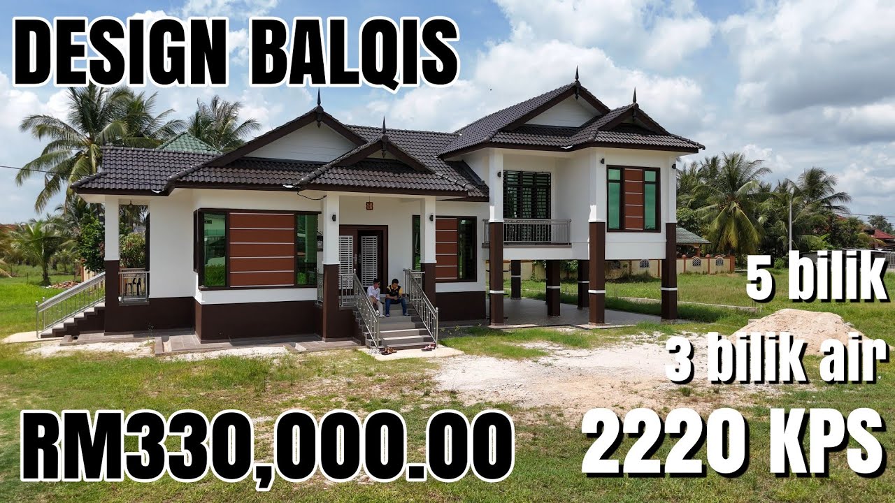 BINA RUMAH SECANTIK INI HANYA RM330K SAHAJA DI KELANTAN