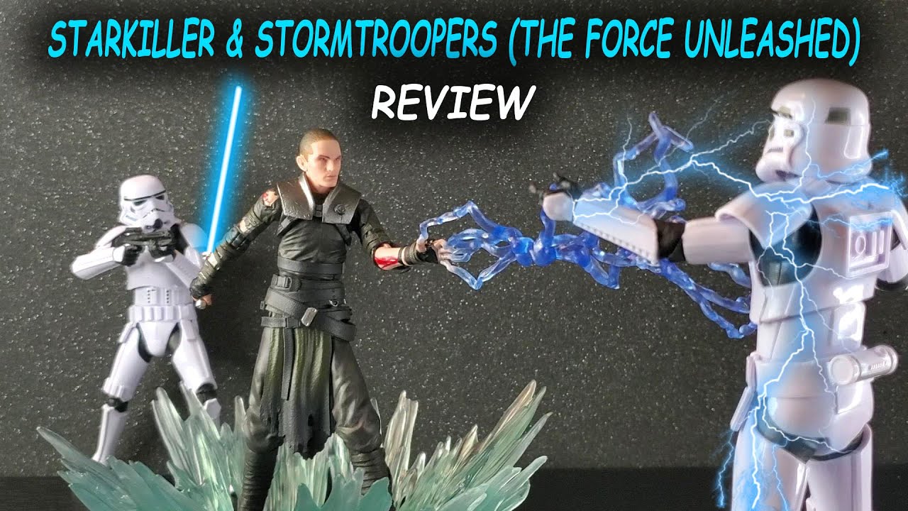 Starkiller & Stormtroopers Box Set (Star Wars Black Series) REVIEW