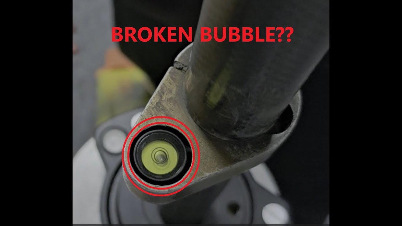 Replacing the Vial / Bubble on a Survey Rod is simple