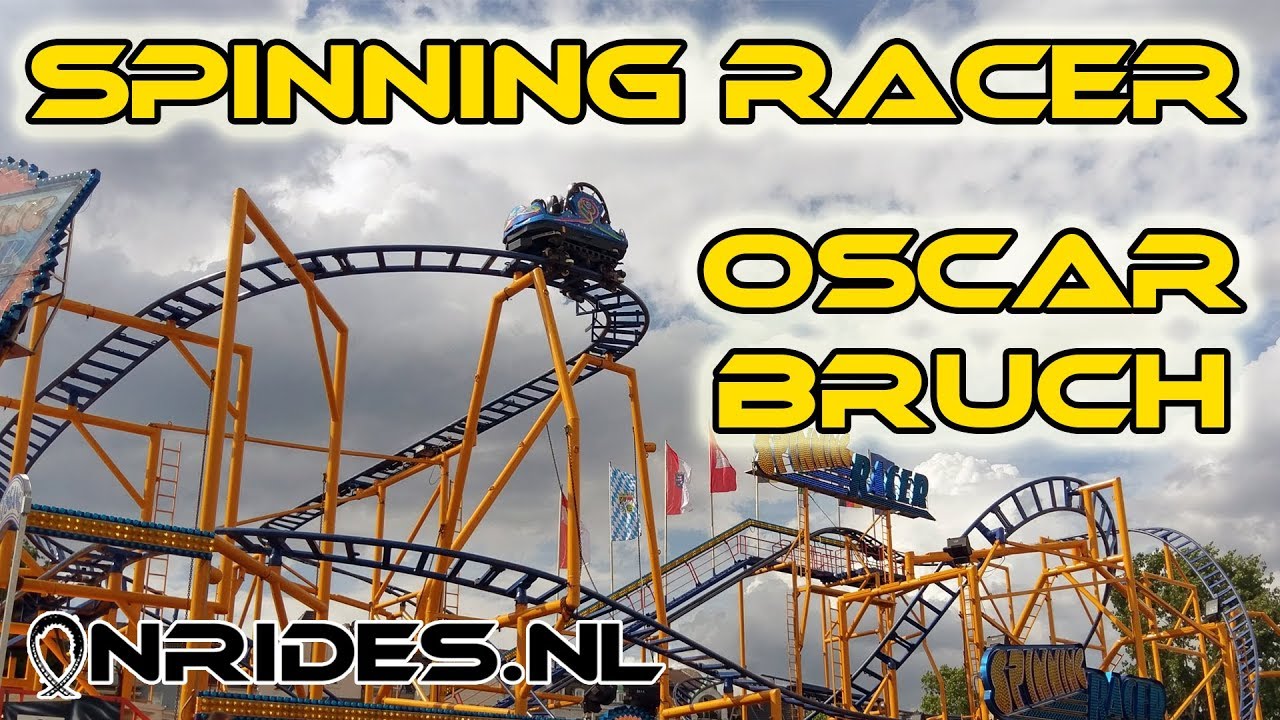 Spinning Racer - Oscar Bruch HD Onride POV Funfair D&uuml;sseldorf Germany
