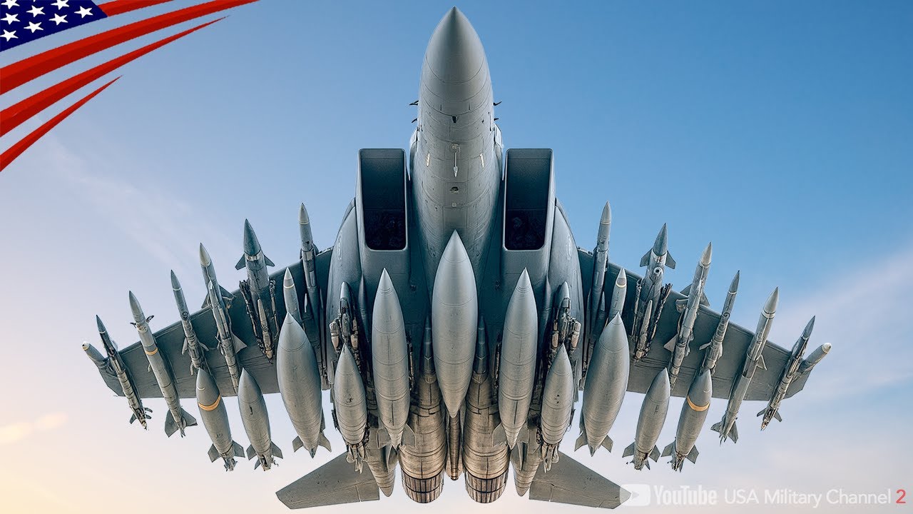 爆弾34トン！世界一兵器を搭載できる軍用機【爆撃機or戦闘機？】兵器搭載量ランキング