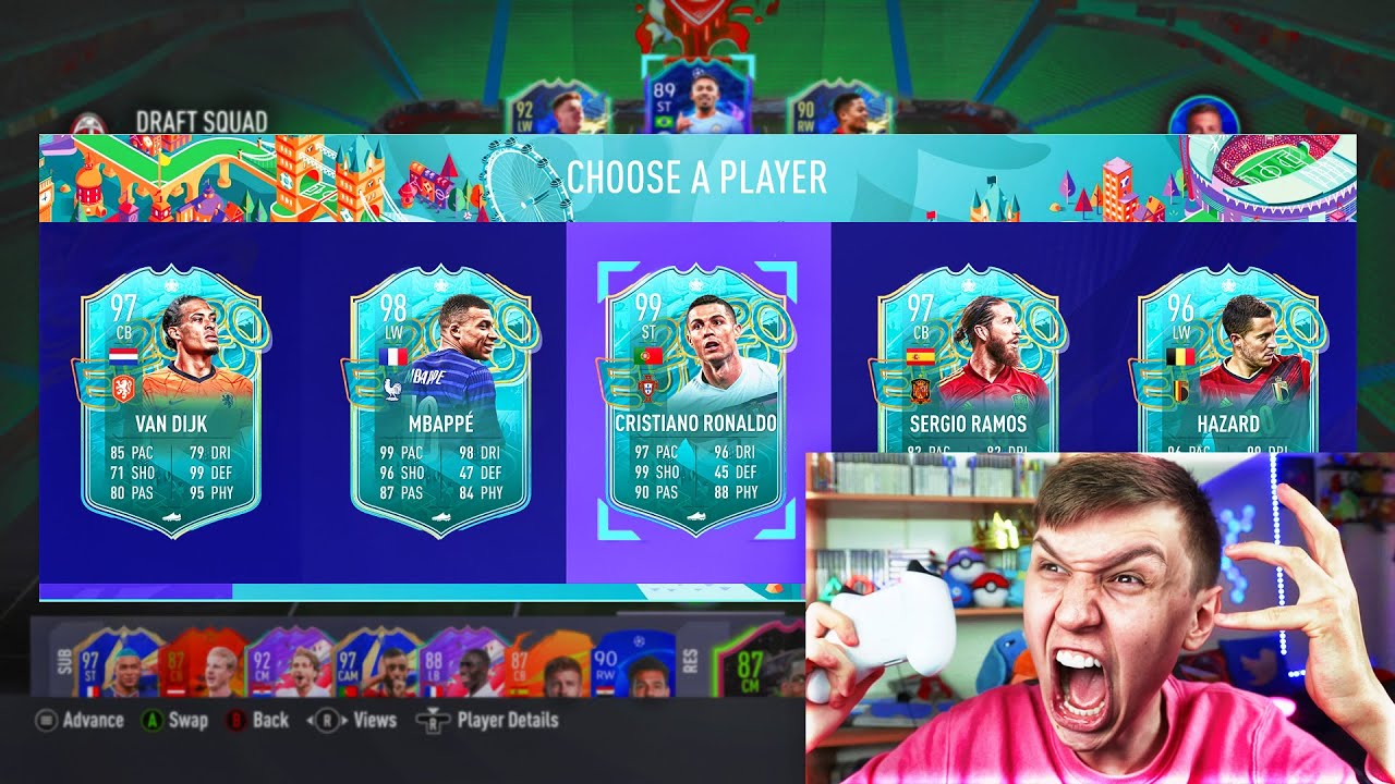 198 RATED!! - EURO 2021 FUT DRAFT!! (FIFA 21)