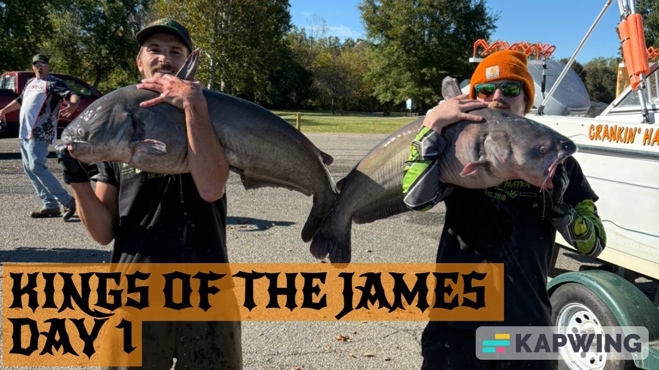 Fishing The Kings Of The James Tournament|DAY 1