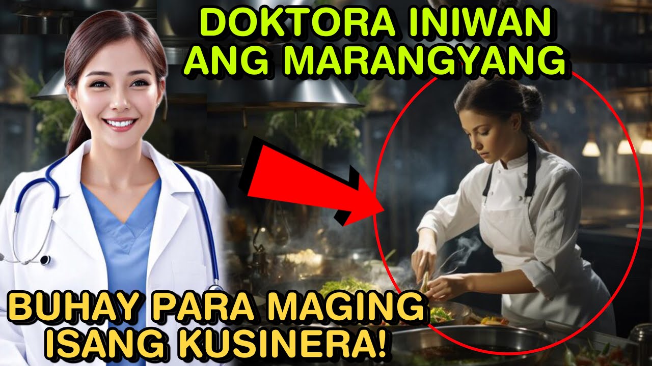 DOKTORA INIWAN ANG MARANGYANG BUHAY PARA MAGING ISANG KUSINERA!
