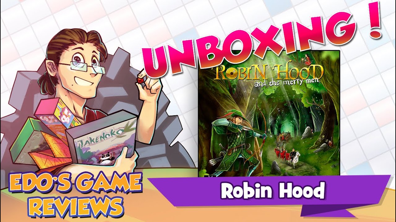 Edo's Robin Hood and the Merry Men Unboxing