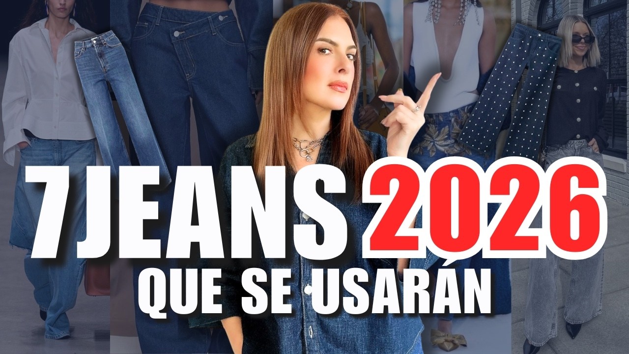 7 Tendencias de Jens Primavera-Verano 2026 / Lo que se va a USAR en Denim Todo el año !!!