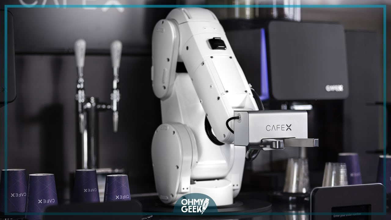 Conoce a CAFE X, el robot que prepara café sin intervención humana 🤖☕️