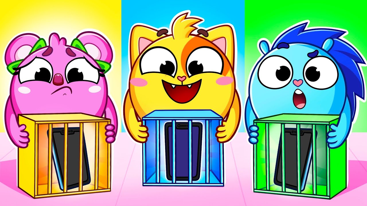 Oops! My Phone Got Locked 📱✨ Time to Play | Kids Songs 🐱🐨🐰🦁 And Nursery Rhymes by Baby Zoo