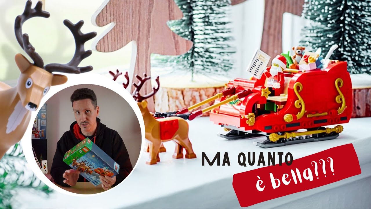 Lego 40499 Slitta di Babbo Natale: che meraviglia!