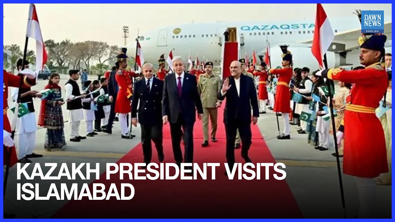 Kazakhstan President Arrives in Islamabad on Two-day Visit | Dawn News English