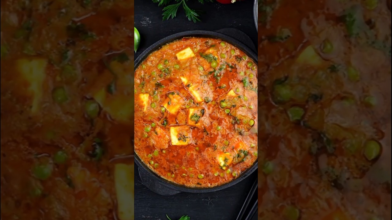 Matar Paneer Recipe (Mutter Paneer) | Best Side Dish For Chapati | Paneer Recipes | Paneer Gravy