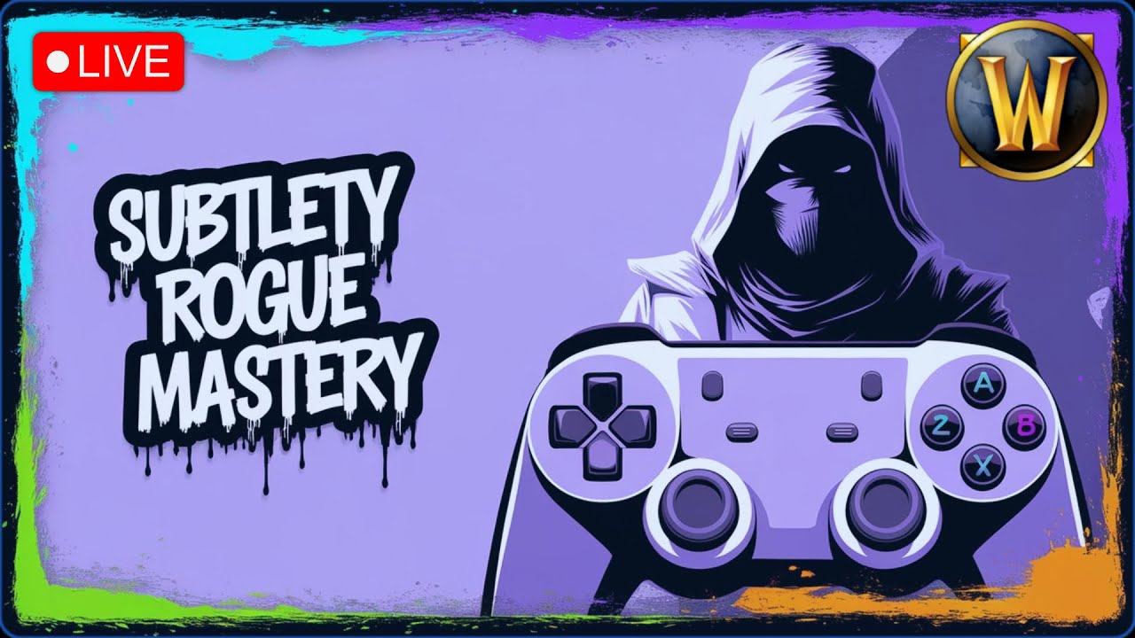 WoW 🎮 Controller Rogue PVP 🎮 Subtlety and Assassination Rogue Gameplay on a Controller! 🔥