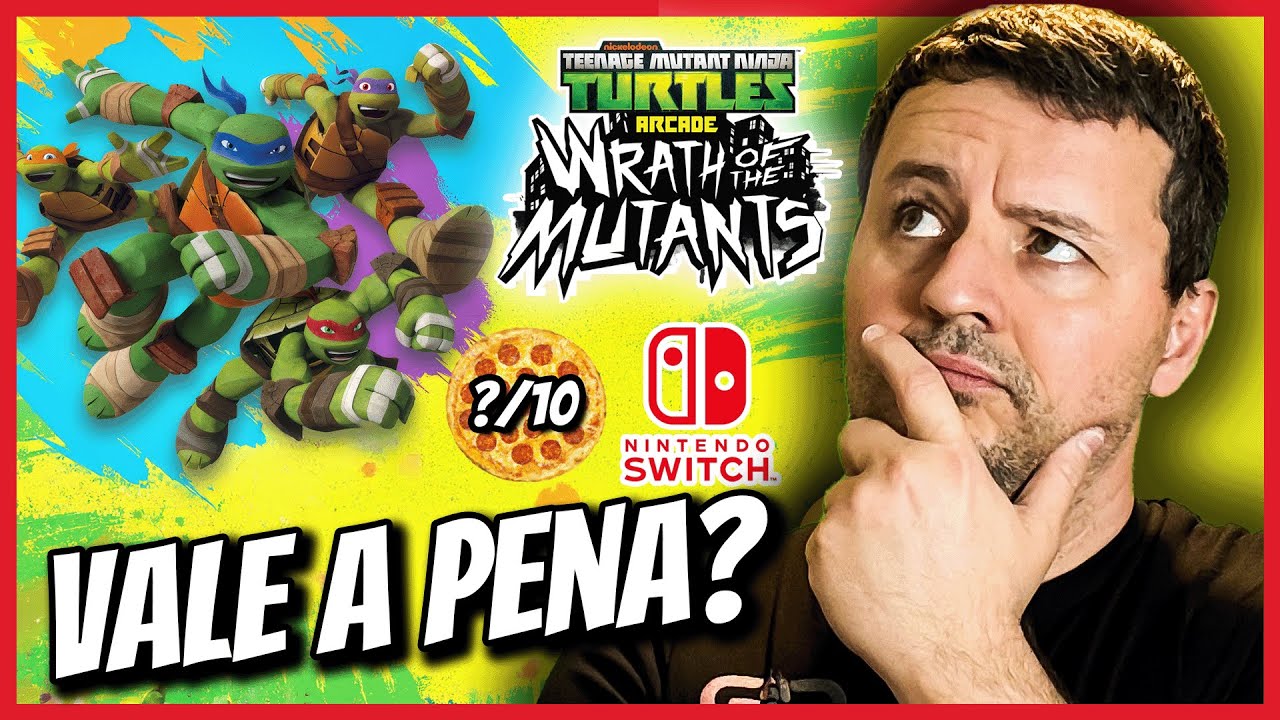 TMNT Wrath of the Mutants NO SWITCH – Vale a Pena? Análise Completa!
