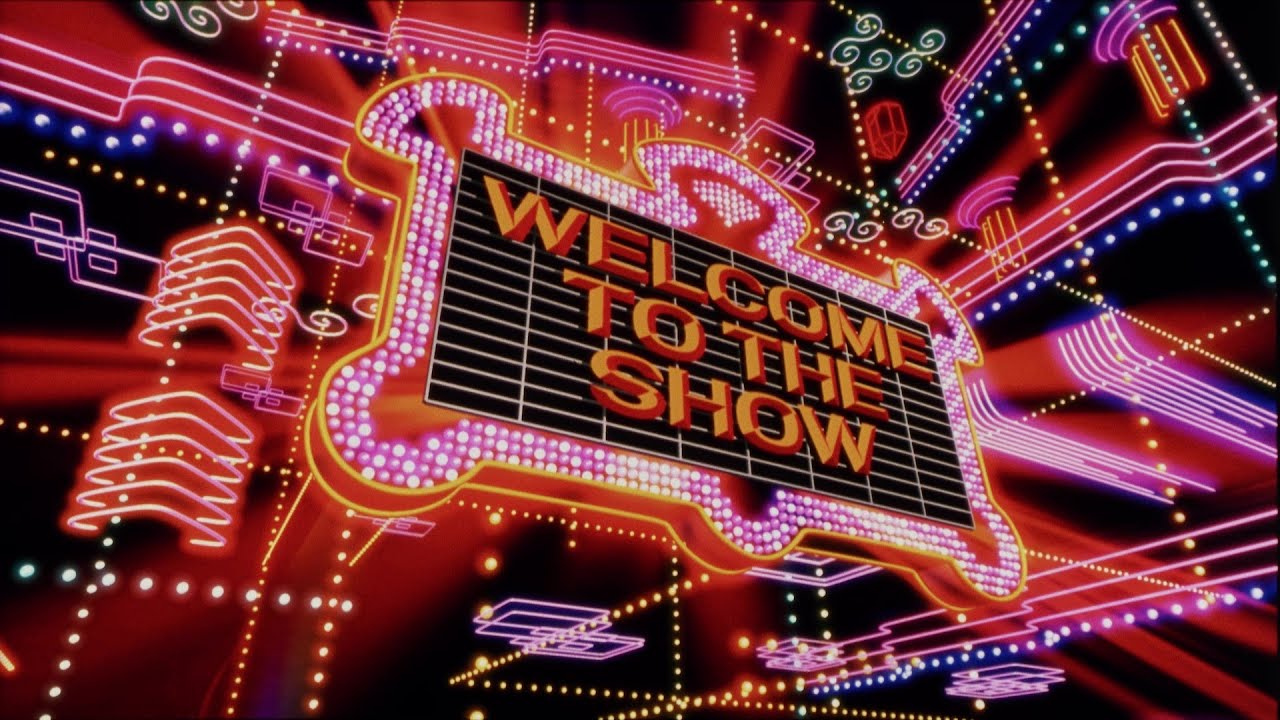 National Amusements Neon #3 Curtain Raiser and Coming Attractions Snipe (1998) [FTD-0479]