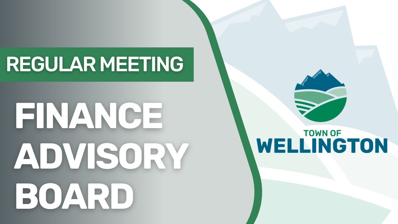 Finance Advisory Board Regular Meeting - October 27, 2025