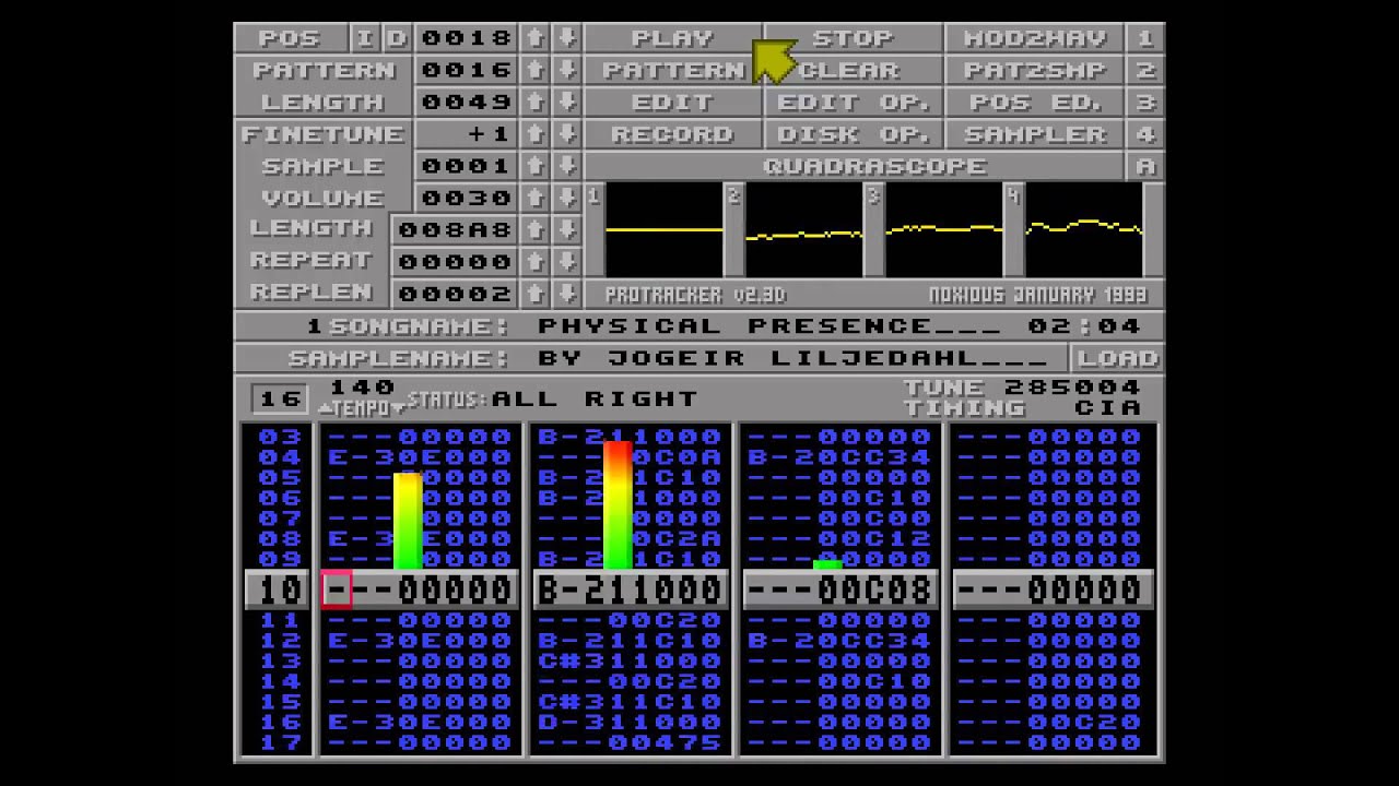 Jogeir Liljedahl - Physical Presence | ProTracker