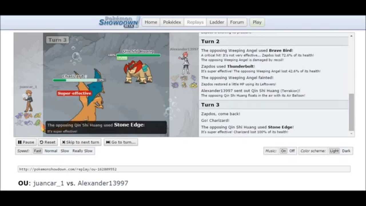 Terrakion Sweep on Pokemon Showdown! #5