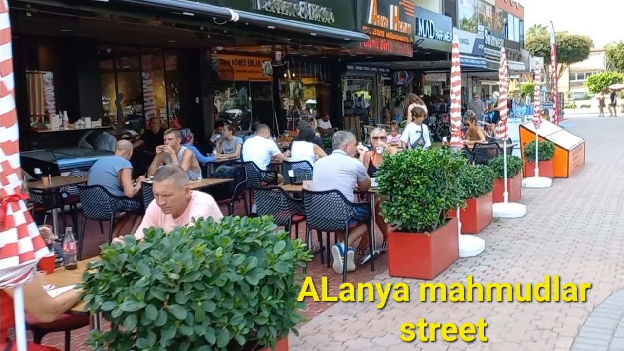 TURKEY/ALANYA _WALKTHROUGH with me in Mahmoudlar street 2022     аланья Аланья прохождение
